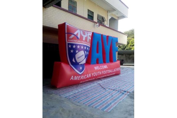 Advertising Inflatable Model with logo wall model