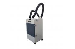 China HEPA Mobile Portable Welding Fume Extractor 220V Smoke Dust Collector supplier