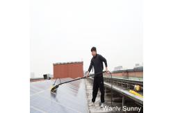 China Water Powered Electric Rolling Brush for Solar Panel Cleaning in Metallurgical Industry supplier
