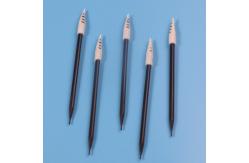 China Black Handle Micro Spiral Pointed Sponge Foam Swab Lint Free supplier