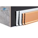 ASTMB 6063 Aluminum Skirting Board Perfect Surface Treatment For Furniture for sale