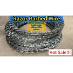 Manufacturer Supply 500mm Coil Diameter Concertina Razor Barbed Wire for sale