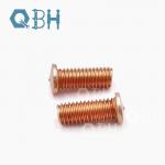 Copper Brass Plated Spot Welding Sheet Metal CD Weld Stud Bolts