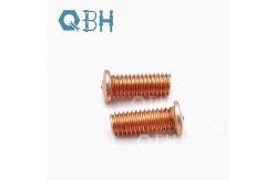 China Copper Brass Plated Spot Welding Sheet Metal CD Weld Stud Bolts supplier