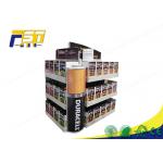 Four Sided Durable Cardboard Pallet Display Stand For Supermarket Promotion for sale