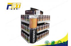 China Four Sided Durable Cardboard Pallet Display Stand For Supermarket Promotion supplier