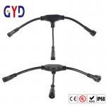 Waterproof Splitter T Led Wire Connectors 3 Way Molded Connector