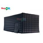 Led Light Cube Inflatable Marquee Tent With Remote Controller for sale