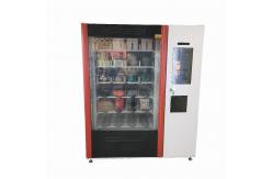 China Vending Machine Food Kiosk With Inbuilt Microwave Vending Machine 800pc supplier