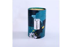 China Custom Printed Circle Cardboard Round Box With Moistureproof Aluminum Foil supplier