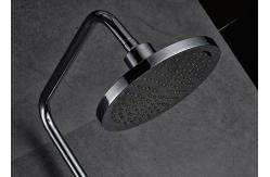 China ROVATE Chrome Polished Rainfall Shower Set Double Handle Design Wall Mounted supplier