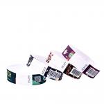 Sequential Numbering Barcoding Tyvek Paper Bracelets for Identification and Access Control