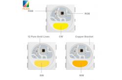 China SK6812 High Brightness LED Strip , SMD5050 RGBW Addressable Digital Strip Light supplier