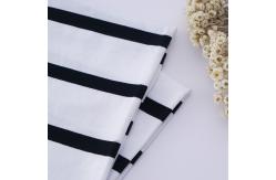 China Soft And  Environmental Friendly Skin-Friendly Striped Knit Fabric For Tracksuit supplier