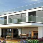 Glass Railing for Balcony Design Top Handrail for Balcony Luxury for sale
