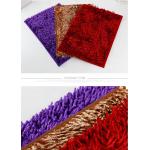 Plush Chenille Retangular Home Microfiber Towel , Bathroom Floor Mat Non Slip for sale