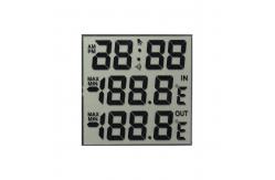 China Digits TN Custom LCD Display 3 Segment Twisted Nematic Micro For Temperature supplier