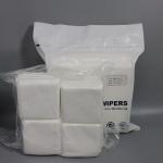 9x9 Cleanroom Paper Industry Factory Price 300pcs Laser Cut Lint Free Polyester Wipes for sale
