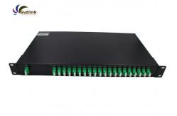 China Duplex LC/UPC 100GHz ITU Grid C59  40 Channel Mux supplier