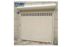 China Insulated Garage Aluminium Roller Shutter Doors Windproof 1.2mm Slat supplier