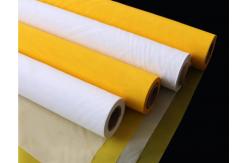 China 100% Monofilament Polyester Screen Printing Mesh Free Samples For Textile Ink supplier