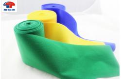 China Medical Nylon Loop Fabric , Adhesive Heat and fire retardant nylon One Sided supplier