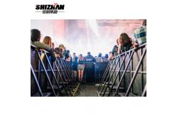China Aluminum Mojo Concert Crowd Control Barriers 600x1000mm supplier
