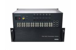 China 3RU 16CH 3G SDI with XLR and Ethernet, Dual LC Fiber Transmission System supplier