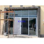 Waterproof Double Glazed External Aluminum Sliding Doors For Middle East Market for sale