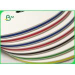 60g 120g Compostable Striped Straw Paper Roll For Bar Strong Waterproof