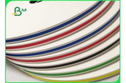 China 60g 120g Compostable Striped Straw Paper Roll For Bar Strong Waterproof supplier