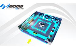 China Multi Players Virtual Reality Center Custom Indoor 100 Sqm Electic System supplier
