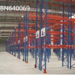 Durable Teardrop Style Pallet Rack , Heavy Duty Warehouse Pallet Storage Racks