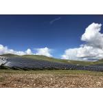 Off Grid 1 Axis Tracking Solar Panel System Night Position for sale