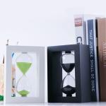 Wholesale  Wooden Frame Sand Timer Tea Hourglass For  Decorations for sale