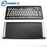 Custom Aluminum Keyboard Milling Parts with Black Oxidation Processing Services