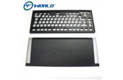 China Custom Aluminum Keyboard Milling Parts with Black Oxidation Processing Services supplier