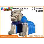 Customized Amusement Park Inflatable Party Tent , Large Inflatable Bulldog Tunnel For Sports for sale