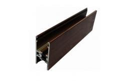 China Wood Grain Imitating Finish Aluminium Industrial Profile Alkali And Fire Resisitant supplier