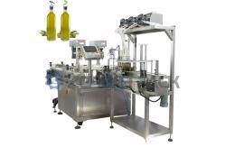 China Fully Automatic Filling And Capping Machine Screw Cap Locking Machine supplier