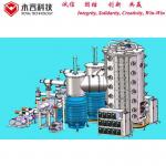 Large size Titanium Coating Machine,  Cathodic Multi Arc PVD Plating for sale