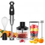 5-In-1 Stainless Steel Immersion Hand Blender / Powerful Stick Blender 800w for sale