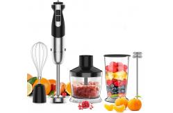 China 5-In-1 Stainless Steel Immersion Hand Blender / Powerful Stick Blender 800w supplier