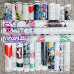 Digital DTF Vinyl Transfers Customized Dtf Transfer On Black Shirt