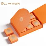 Custom Logo Luxury Embossing Texture Chocolate Candy Cardboard Packaging Box with Rigid Paper Box for sale
