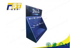 China Plastic Hooks 4C CMYK 350g CCNB Cardboard Counter Display supplier