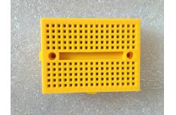 China Yellow Mini 170 Point Breadboard With Buckle supplier