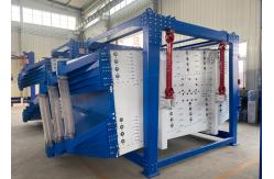 China Square Gyratory Swing Screen Quartz Sand Sieving Machine For Fine Screening supplier