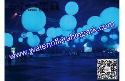 China RGB LED Inflatable Decoration Glow Balloon , LED Inflatable Balloon supplier