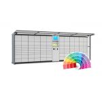 RFID Card Payment Luggage Lockers With Steel Pin Pad For Workshop Office for sale